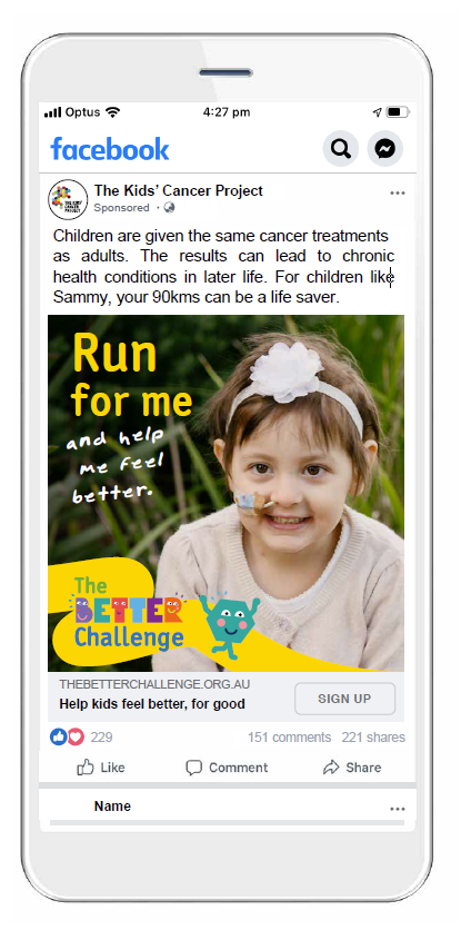 Make an impact on childhood cancer Image