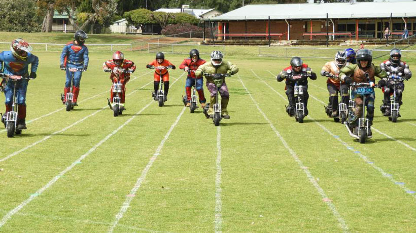 Superkids Superheroes Scooter Challenge 2020